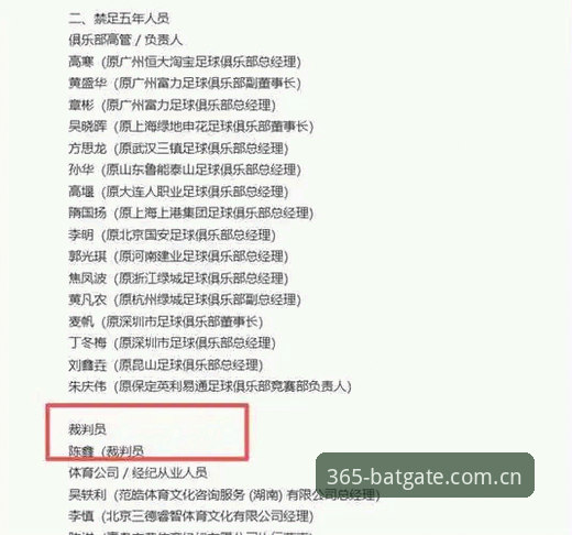 足协第三批禁足名单解读：从孟惊到高寒，65人涉案背后的足球反腐实用指南